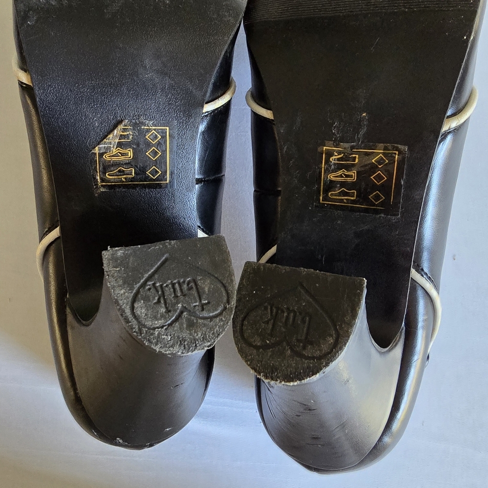 Elegant Black Women's Heels - Picture 8 of 12